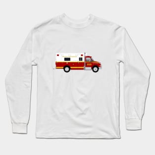 Hialeah Fl. Fire Rescue Ambulance Long Sleeve T-Shirt